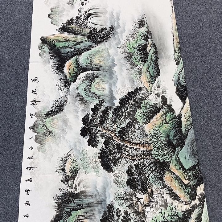 国画手绘图文图三的画作