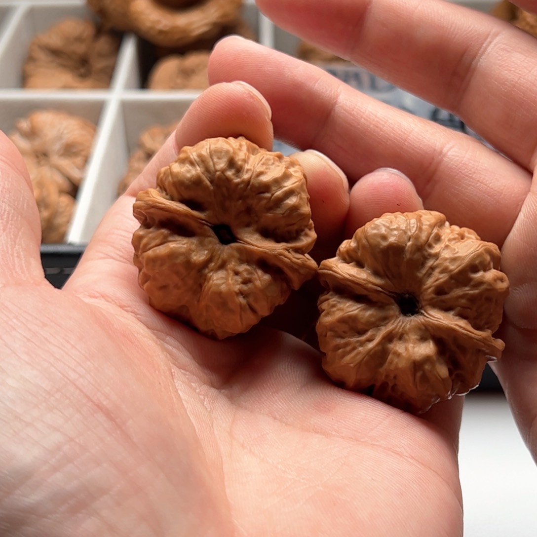 核桃把件延庆蛤蟆头