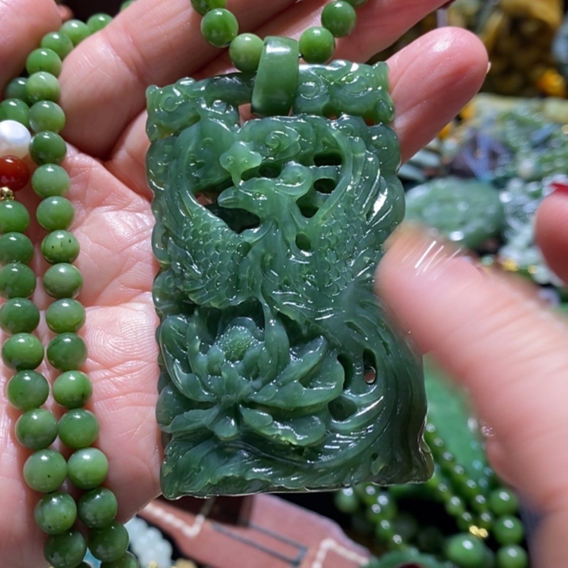 【闪购商品】和田玉毛衣链未镶嵌