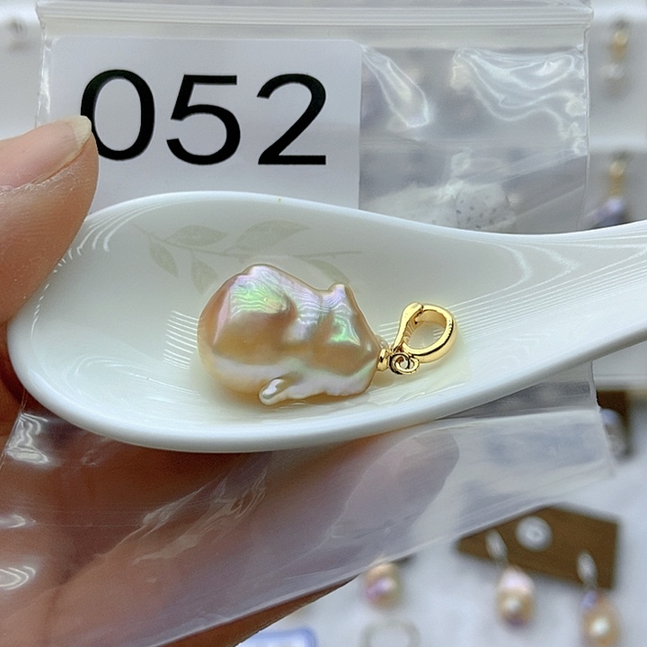 淡水珍珠颈饰银S925镶嵌
