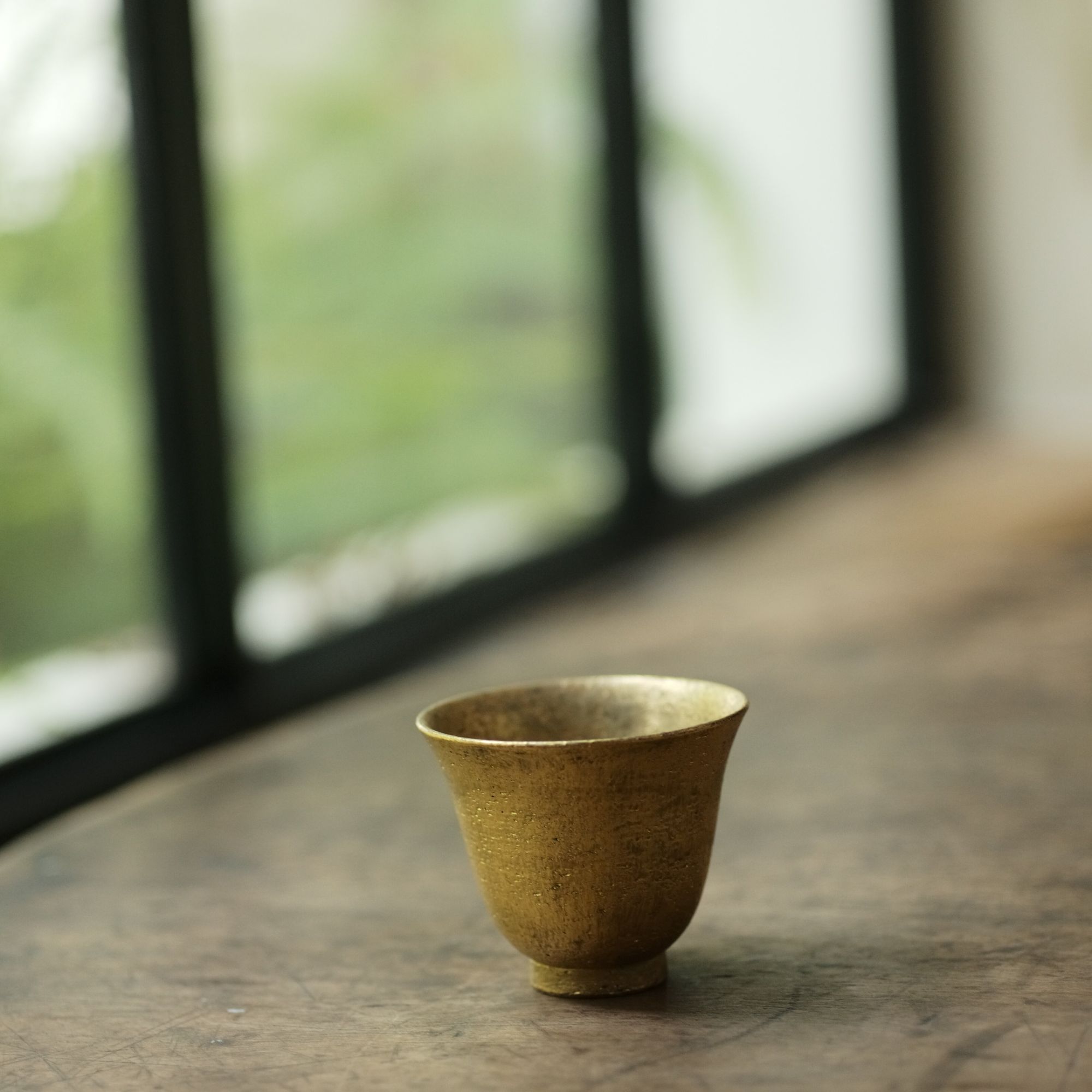 松风-品茗杯（金）-大号-茶器-茶道