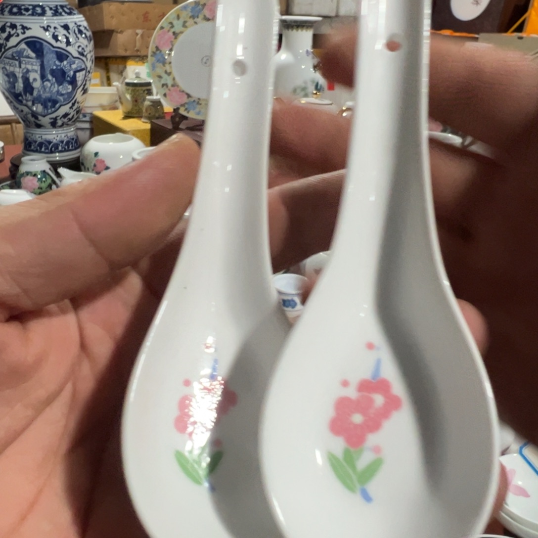 醴陵厂瓷微瑕慎拍