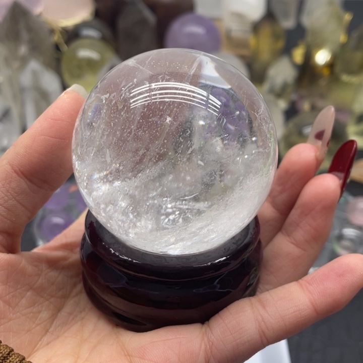 水晶41未镶嵌艺****室白水球