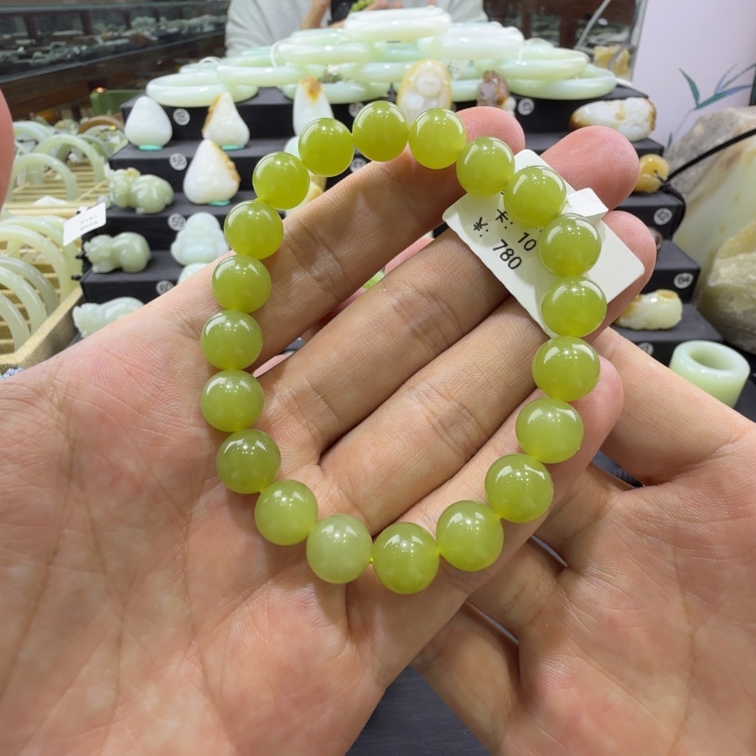 和田玉未镶嵌手串新疆和田玉手串