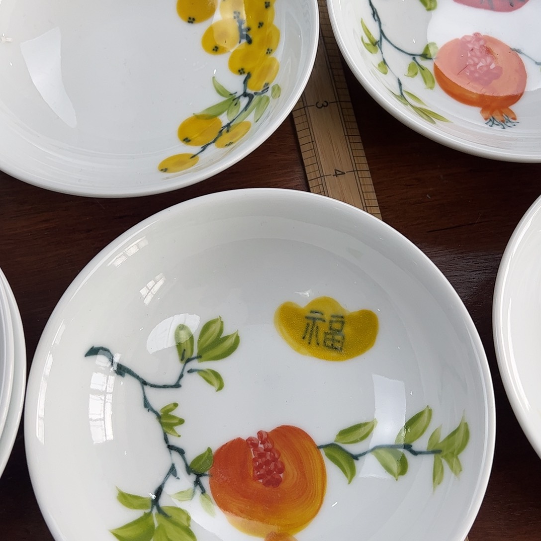 瓷片景德镇陶瓷手工手绘制作