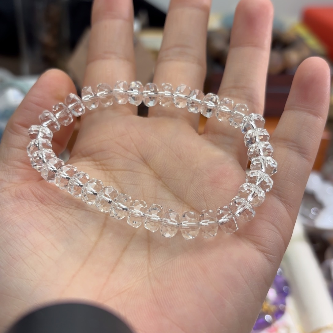 未镶嵌手链水晶手串7.8