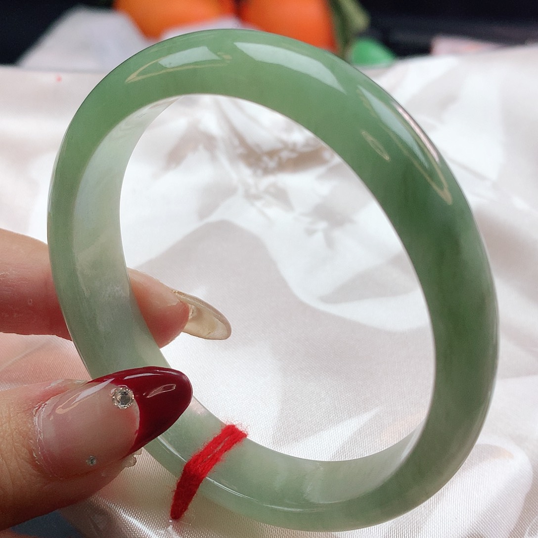 翡翠手镯未镶嵌1443贵妃58