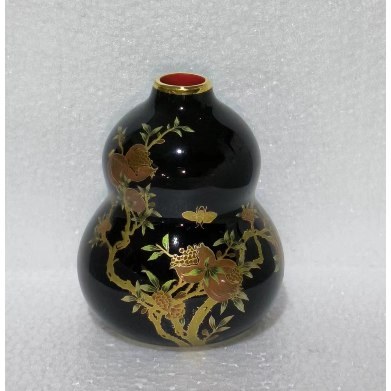 瓷里陶里葫芦花器