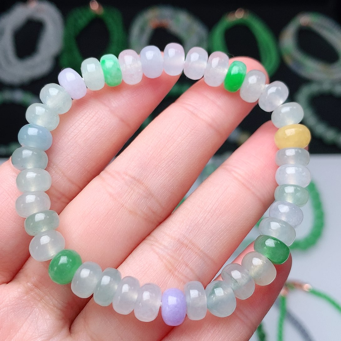 翡翠手链未镶嵌翡翠