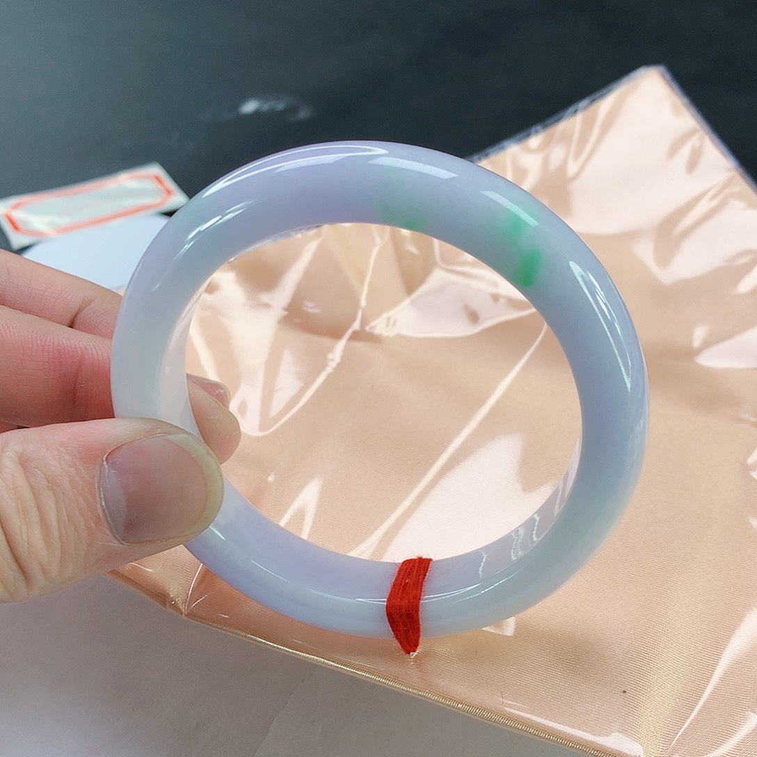 翡翠手镯未镶嵌196缅甸天然翡翠A货