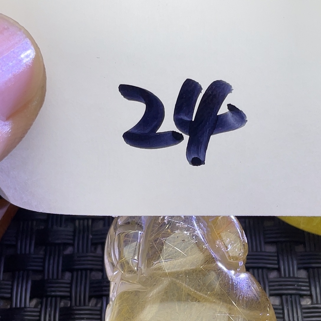 水晶水晶吊坠未镶嵌仁**空