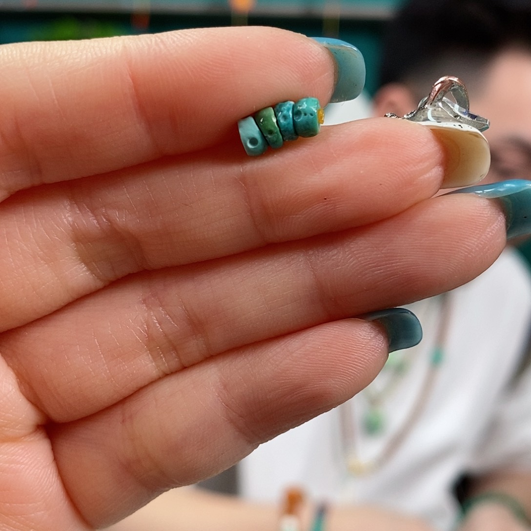 绿松石珠宝奇石未镶嵌