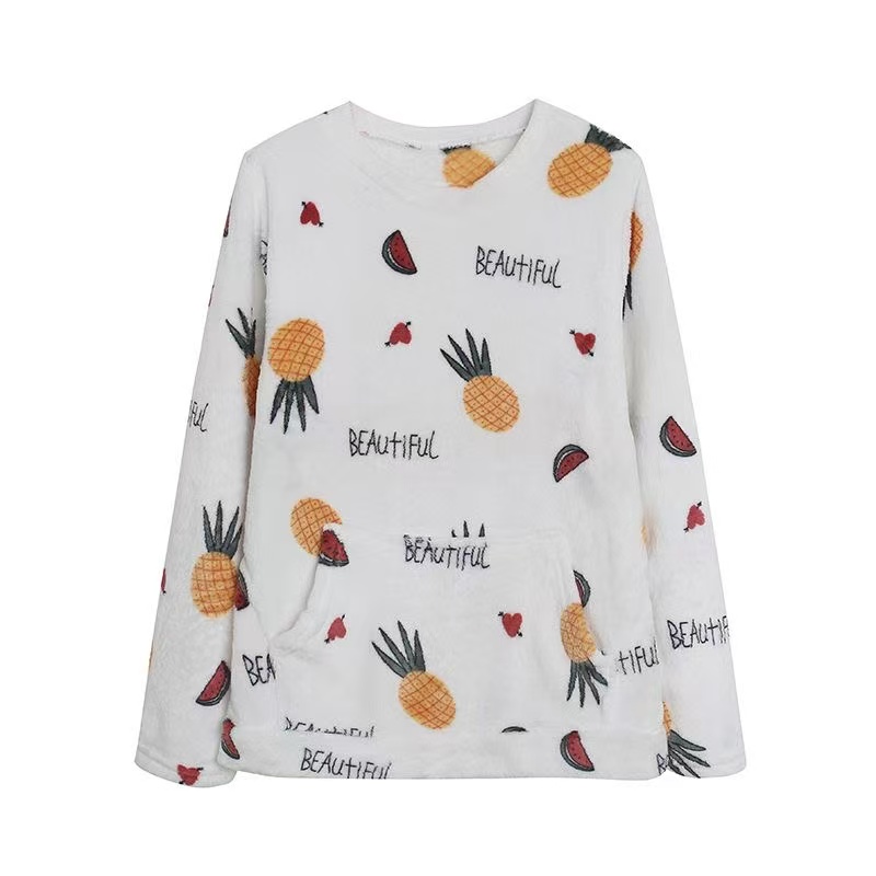 2025年牛奶丝绒上衣睡衣断码清仓（2件装）