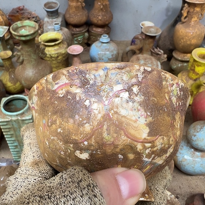 掌***舵摆件陶瓷器瓷器瓷器瓷器