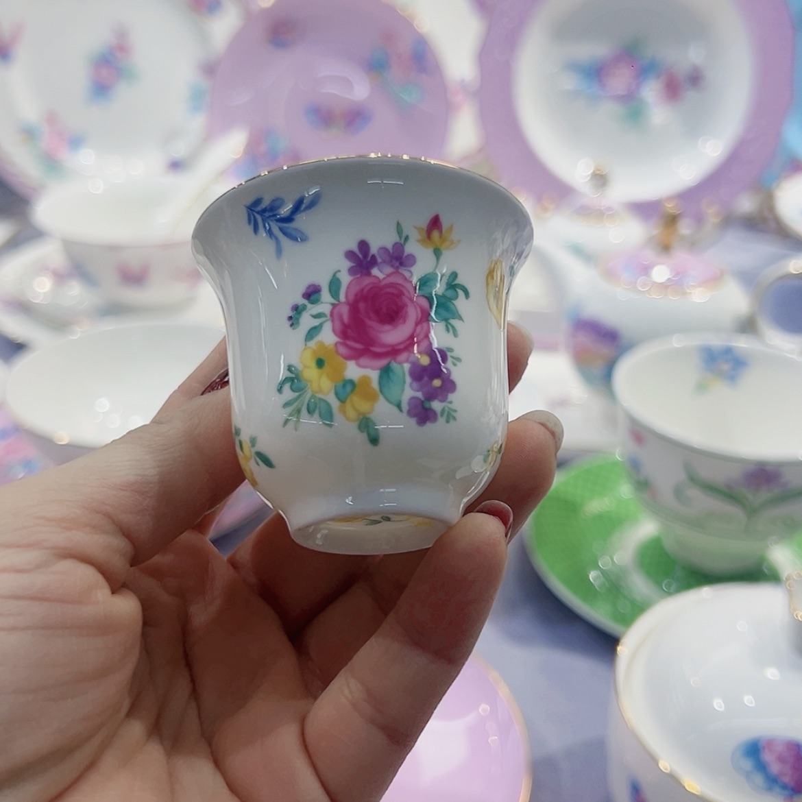 【闪购商品】骨瓷品茗杯