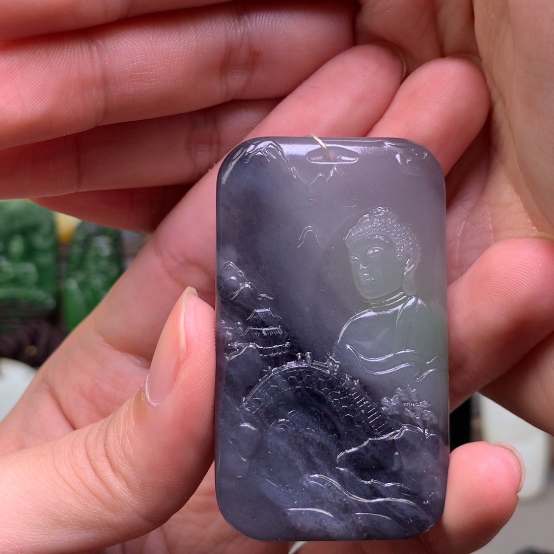 和田玉挂件未镶嵌