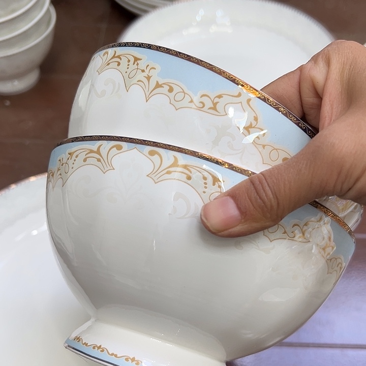 搪瓷瑕疵欧若拉6寸面碗