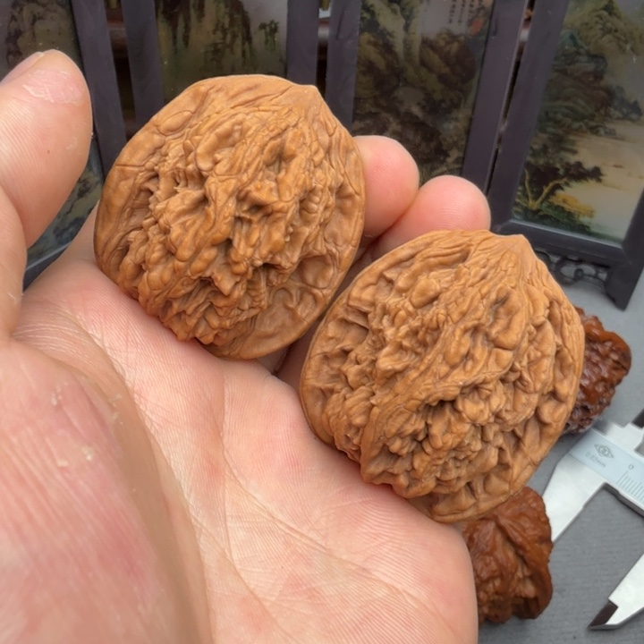 吊坠文玩核桃麦虎41