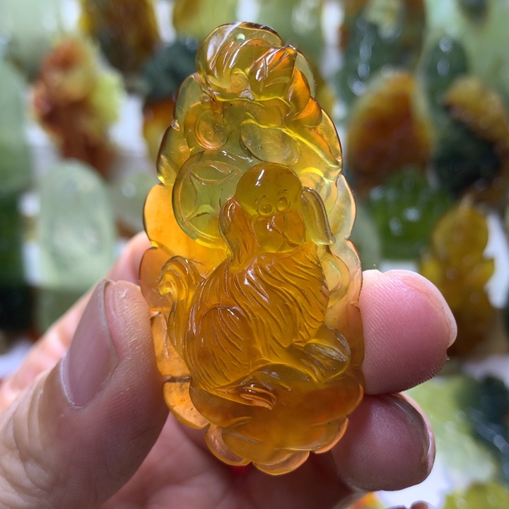 蛇纹石玉珠宝半成品未镶嵌