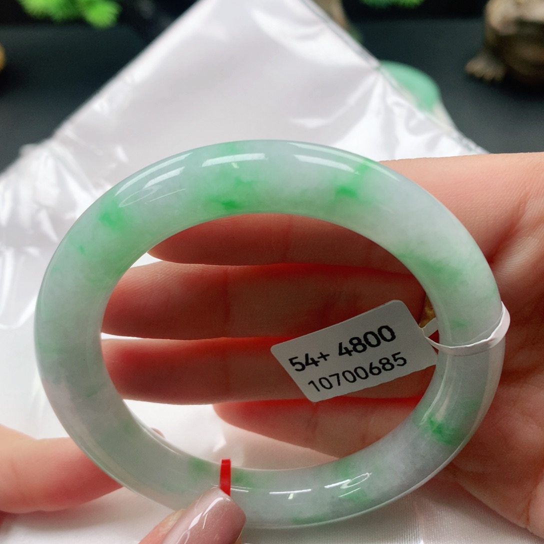 翡翠手镯未镶嵌54 55 56