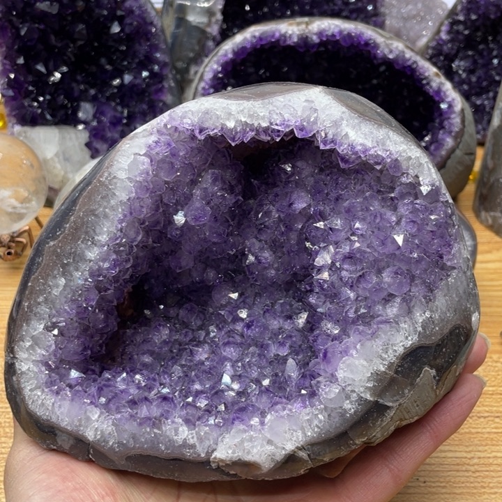 紫晶钱袋子未镶嵌