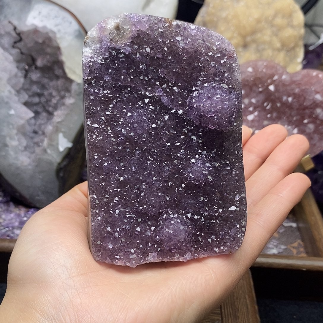 未镶嵌紫晶大型摆件（非配饰）