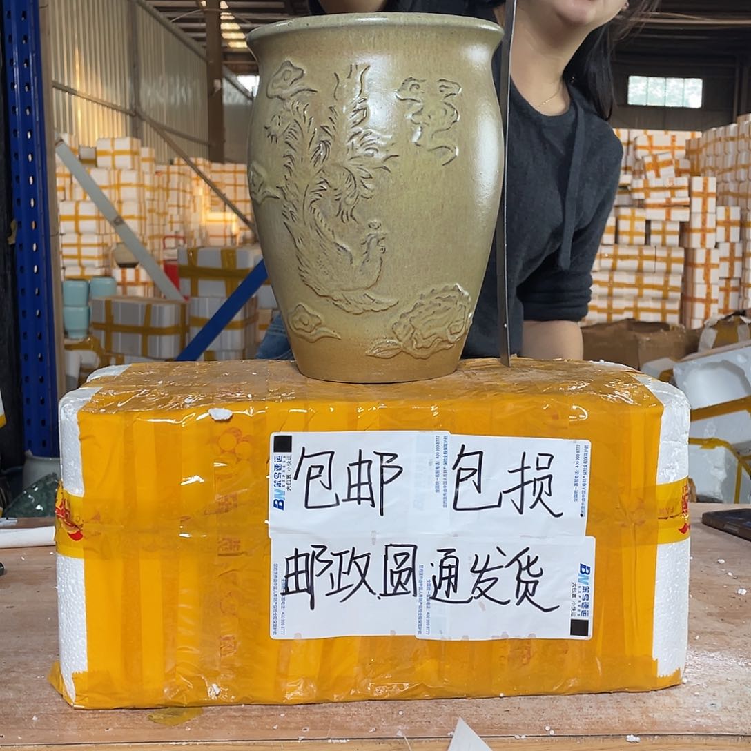 宜兴紫砂粗陶花盆19/27