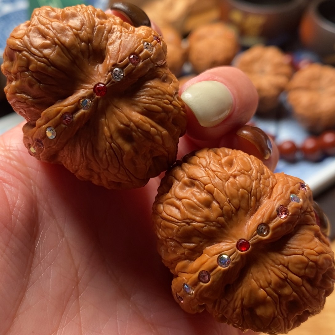 把件文玩核桃43尺寸平谷元宝