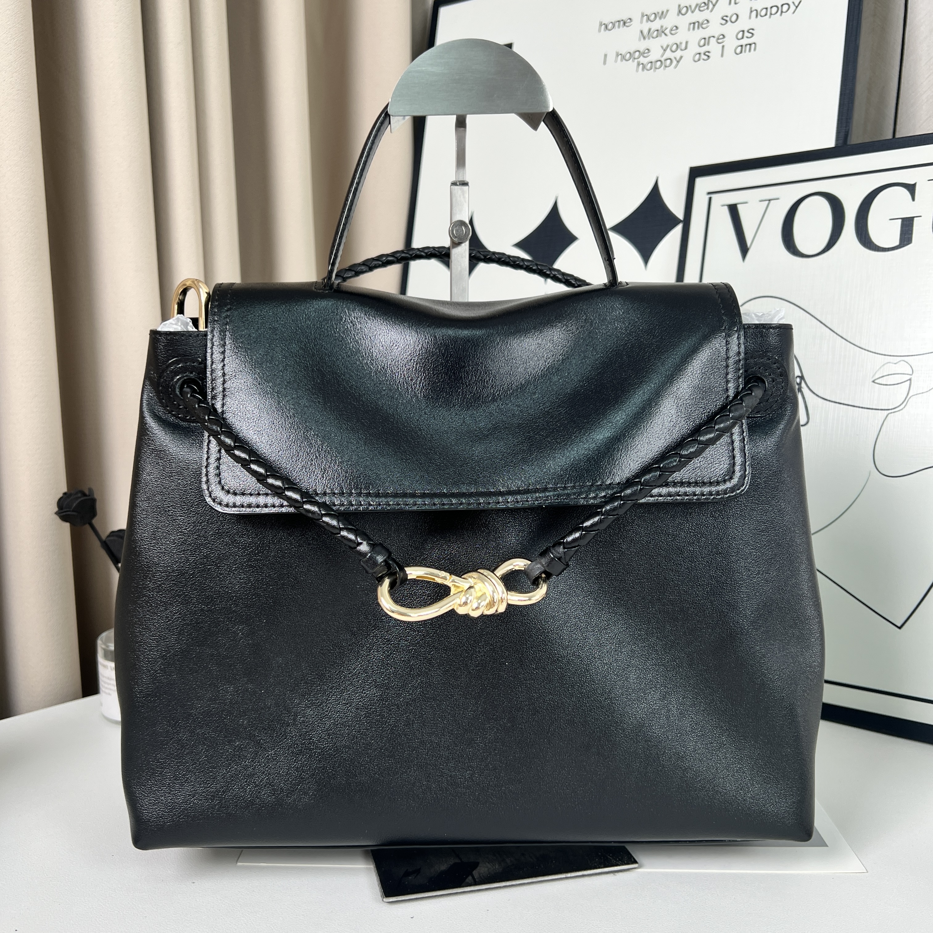 【0.01%瑕】介意勿拍 粉丝节时尚真皮女包 单肩斜跨包 多退拉黑