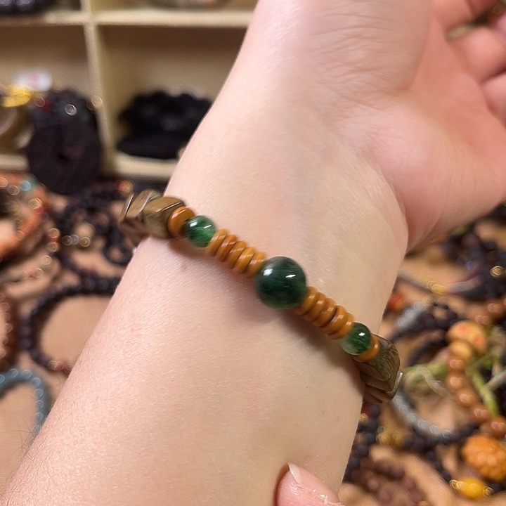 维腊木（绿檀）手串/手链绿檀