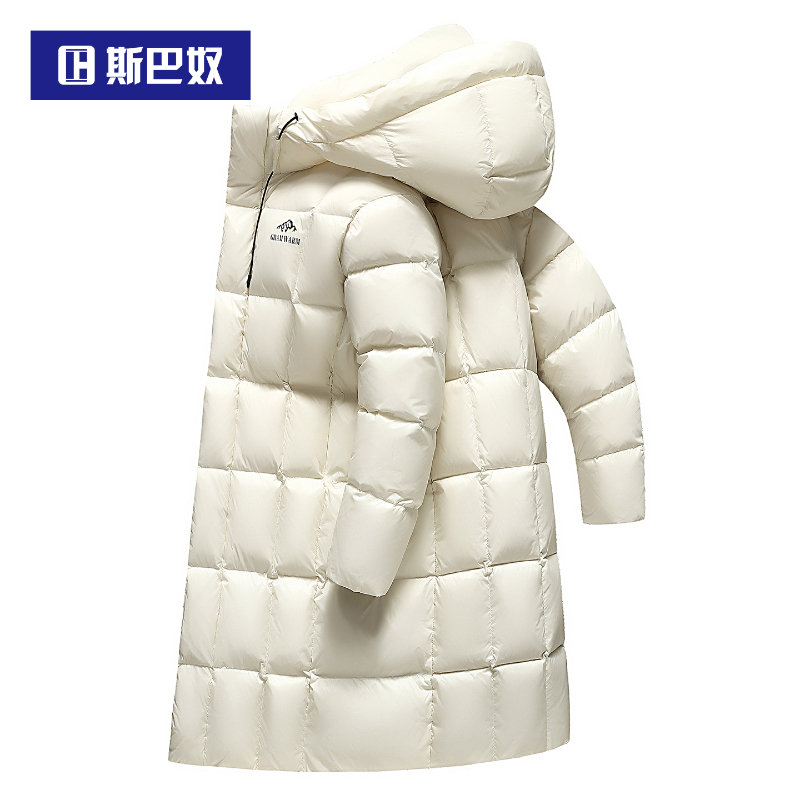 斯巴奴极寒加厚羽绒服男女同过膝长款2025冬季新东北保暖冬装外套