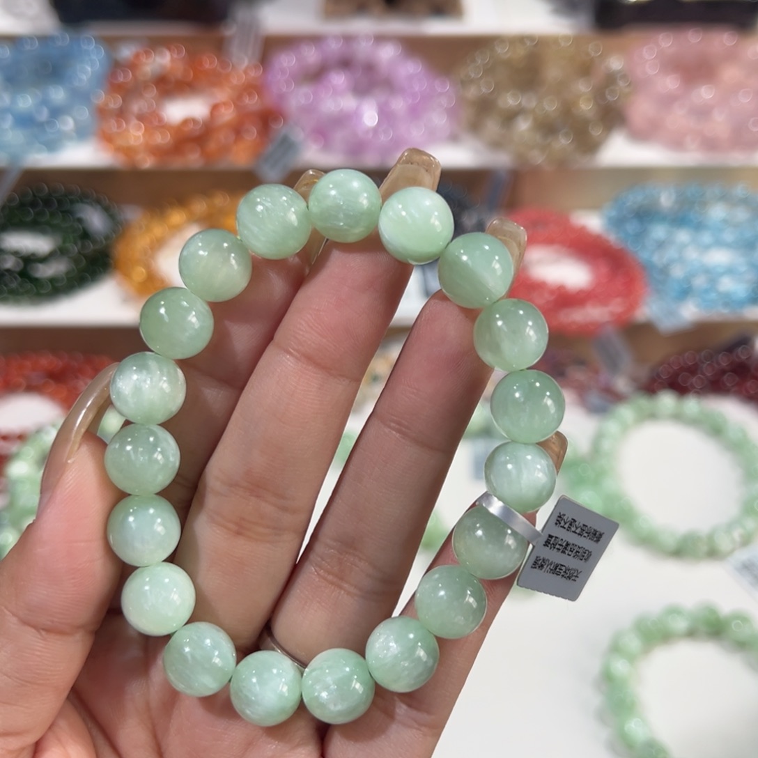 可****手串未镶嵌水晶祖宗级高货翠祖母10.8mm