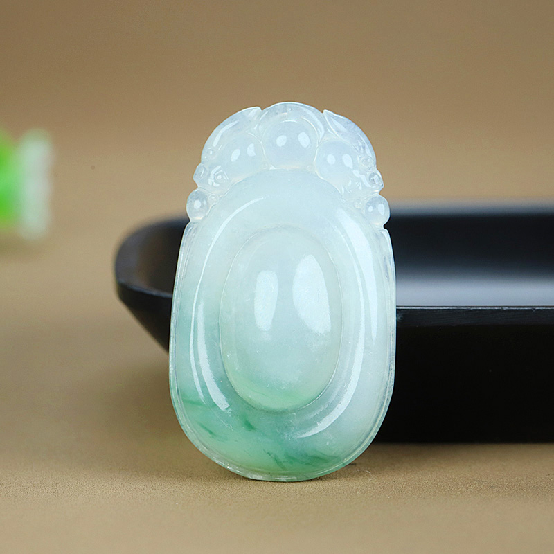 A099珠宝玉石A货翡翠吊坠