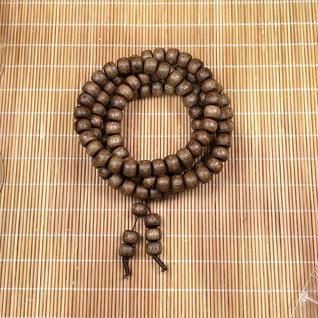 【闪购商品】沉香手串高*山越南芽庄金丝白奇楠