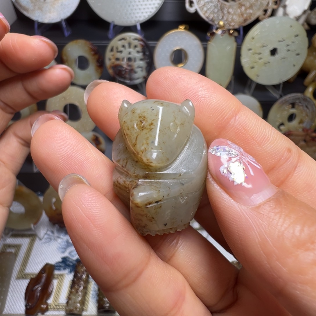 和田玉挂件未镶嵌