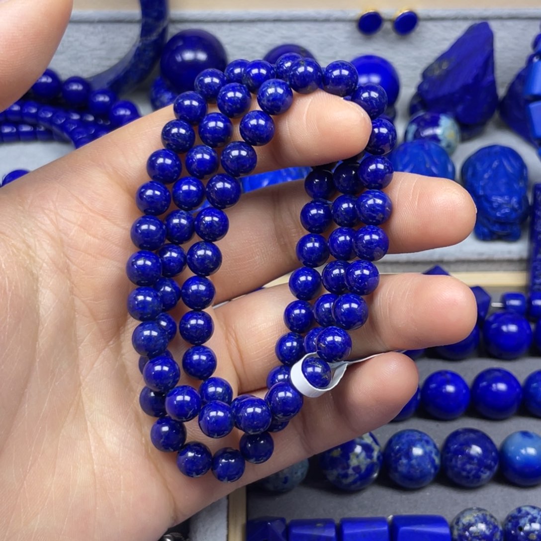 青金石多圈7+未镶嵌