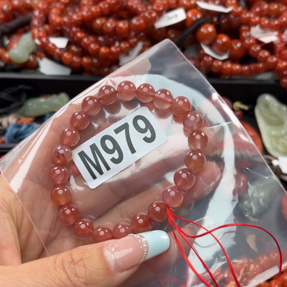 南红玛瑙珠宝奇石未镶嵌8*