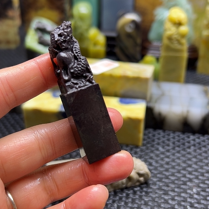 星***泽青田石印章石印章石