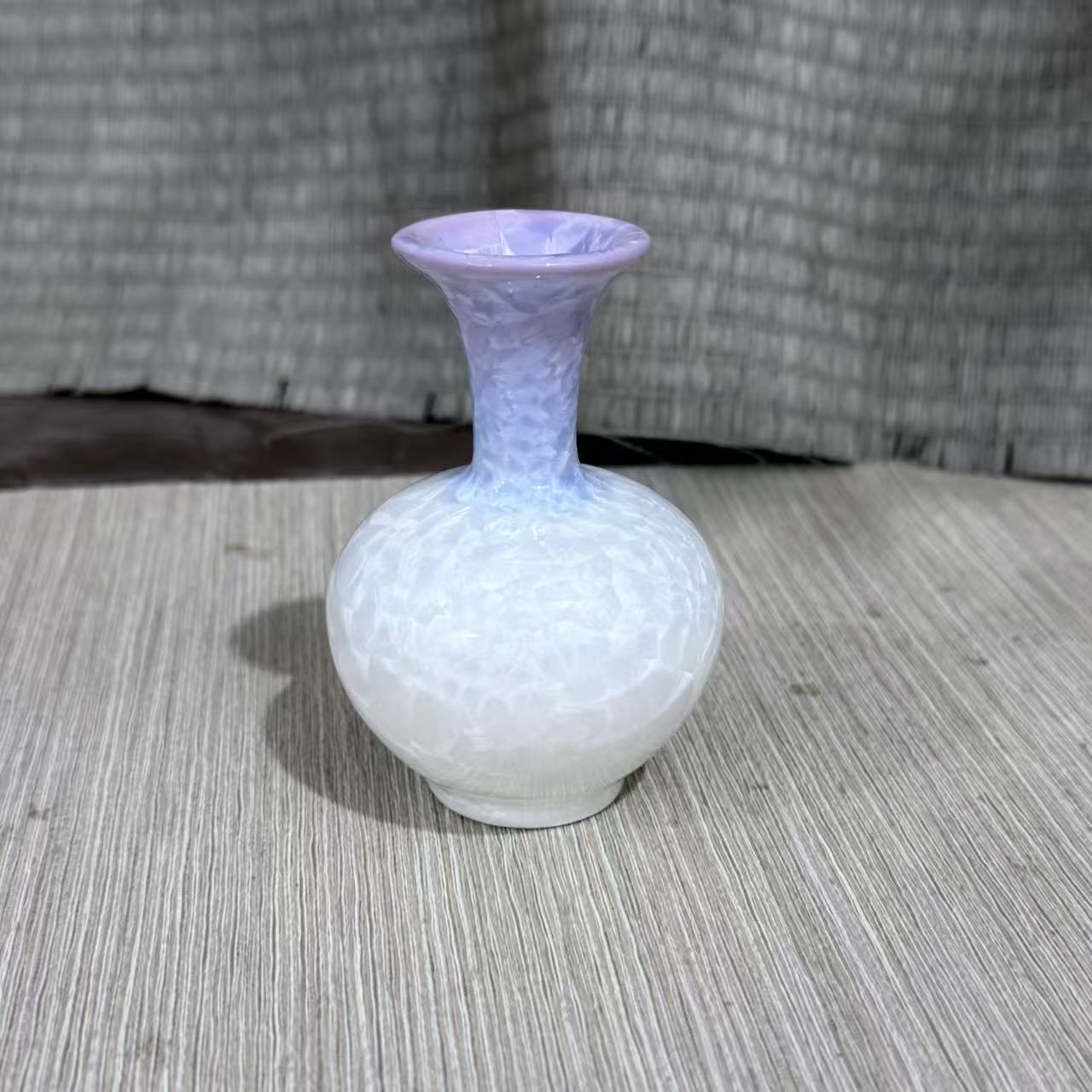 【闪购商品】窑变结晶釉花瓶6343