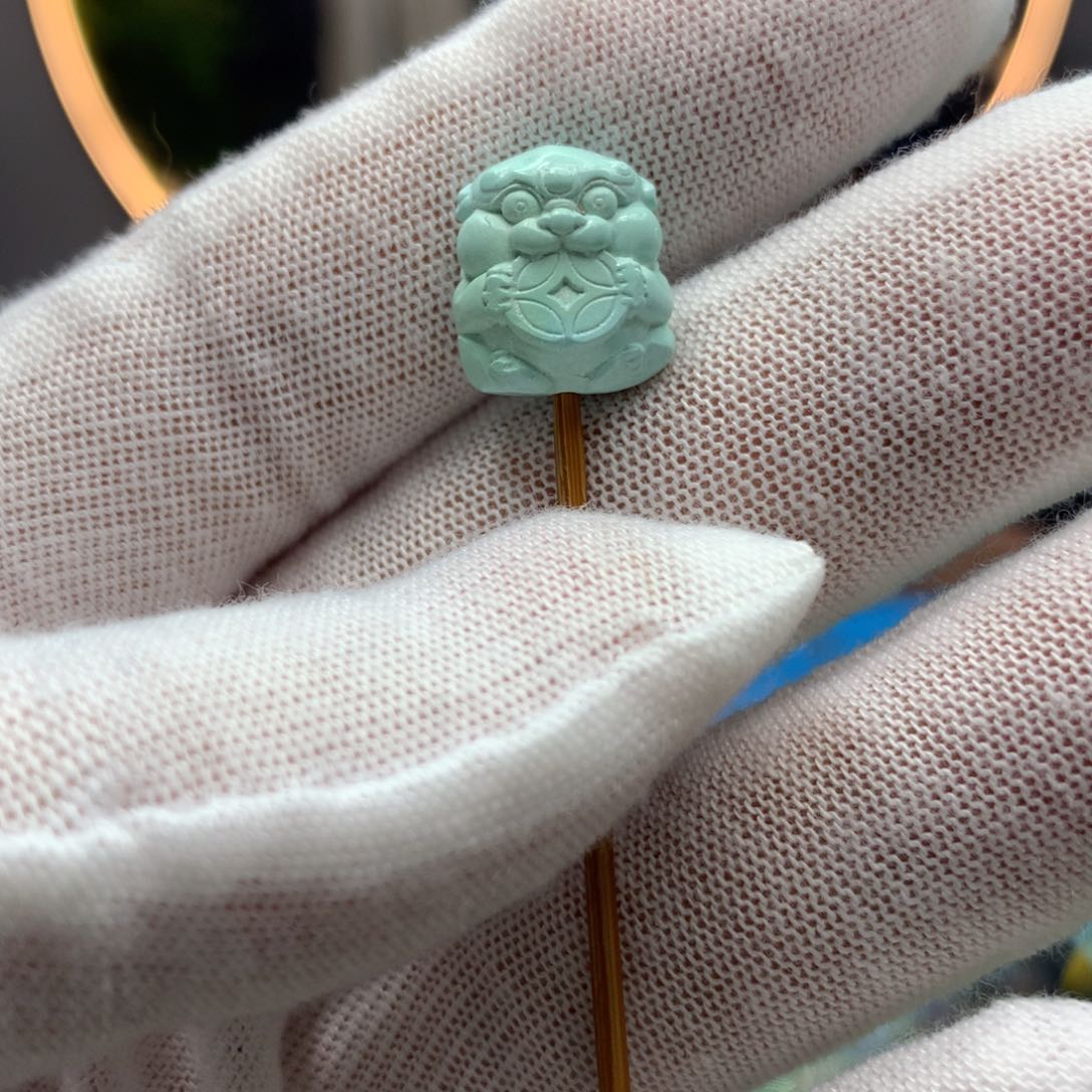 绿松石挂件未镶嵌