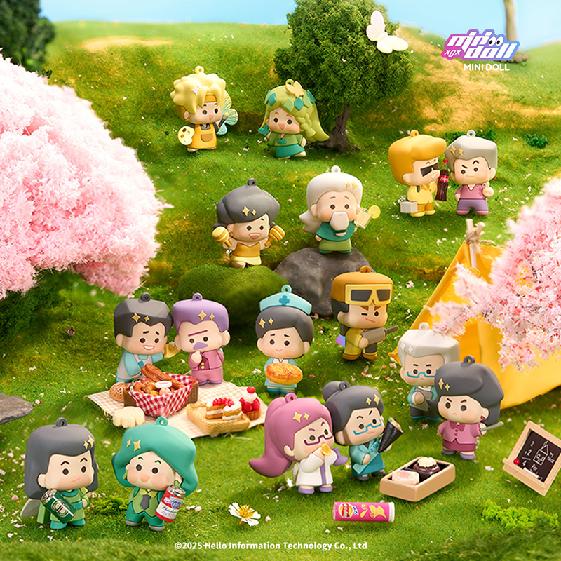 【MINIDOLL官旗店】原创迷你多的MBTI十六型人格指尖玩偶软胶挂件