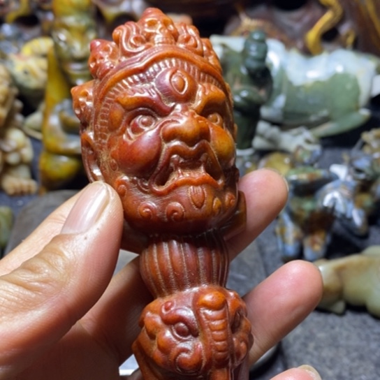 和田玉把件未镶嵌