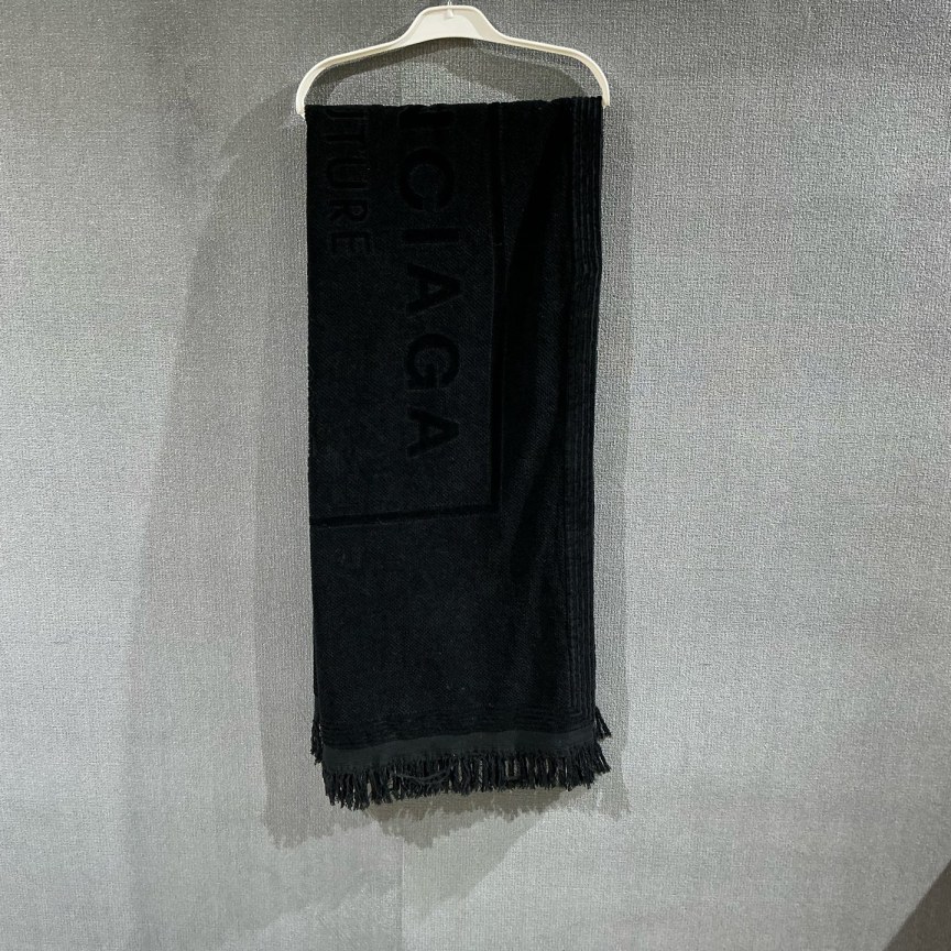 99新 Balenciaga/巴黎世家 （pm）大logo黑色毛毯 200✖️100cm/1930