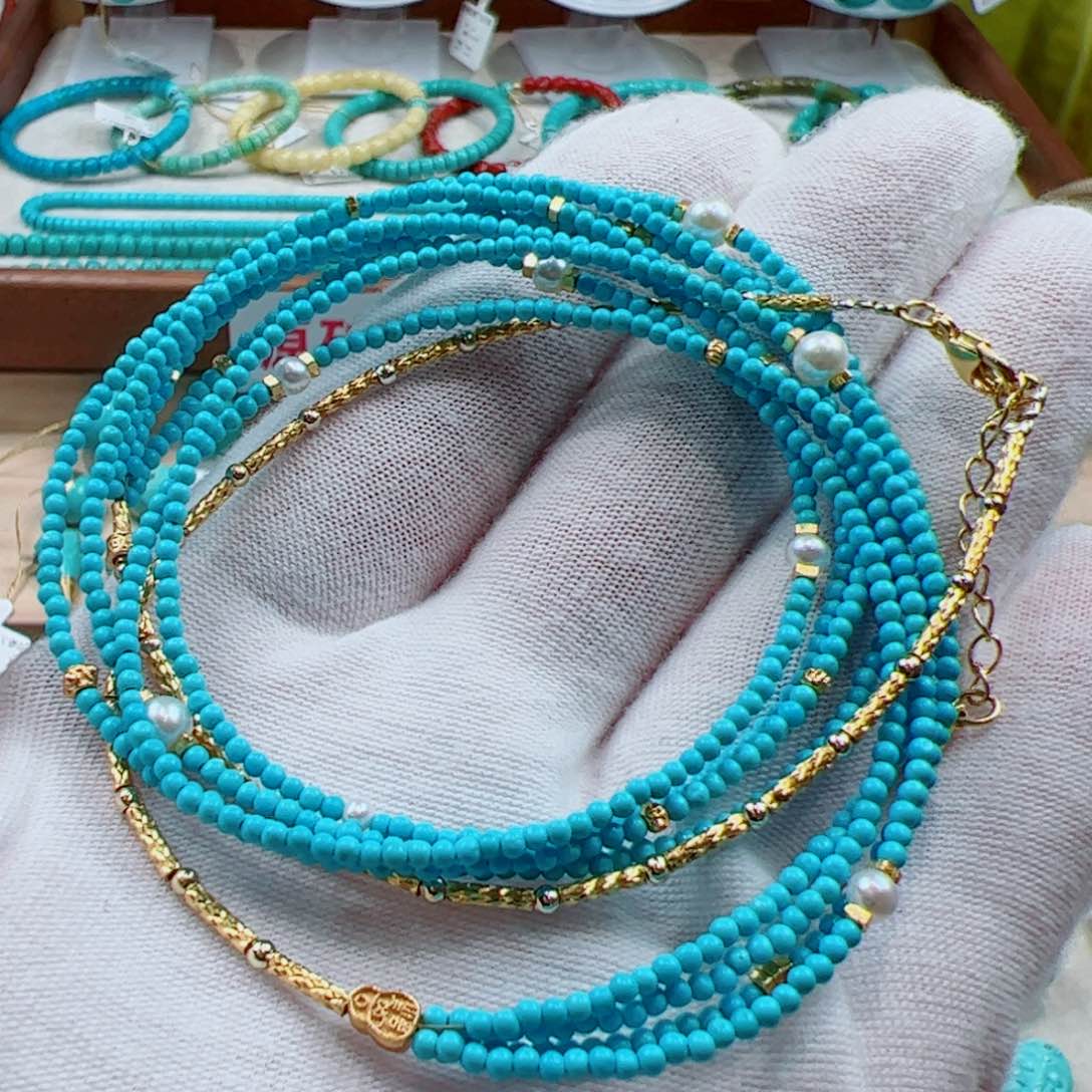 绿松石挂件未镶嵌1条