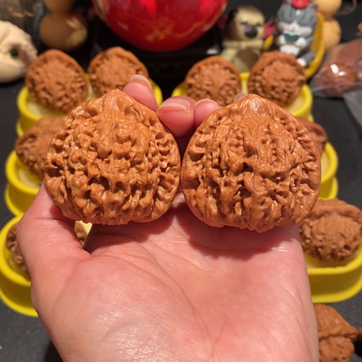 大**.文玩核桃47.5尺官帽，