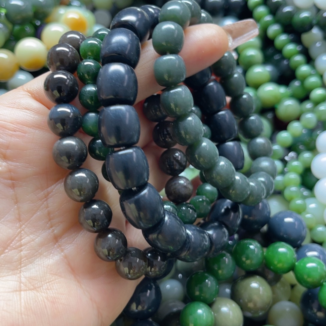 和田玉手链未镶嵌