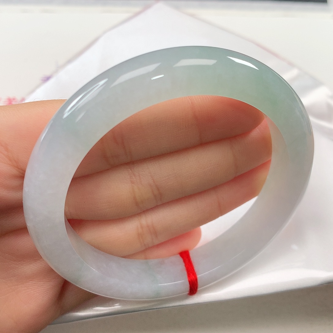 翡翠手镯未镶嵌 正圈⑩⑧