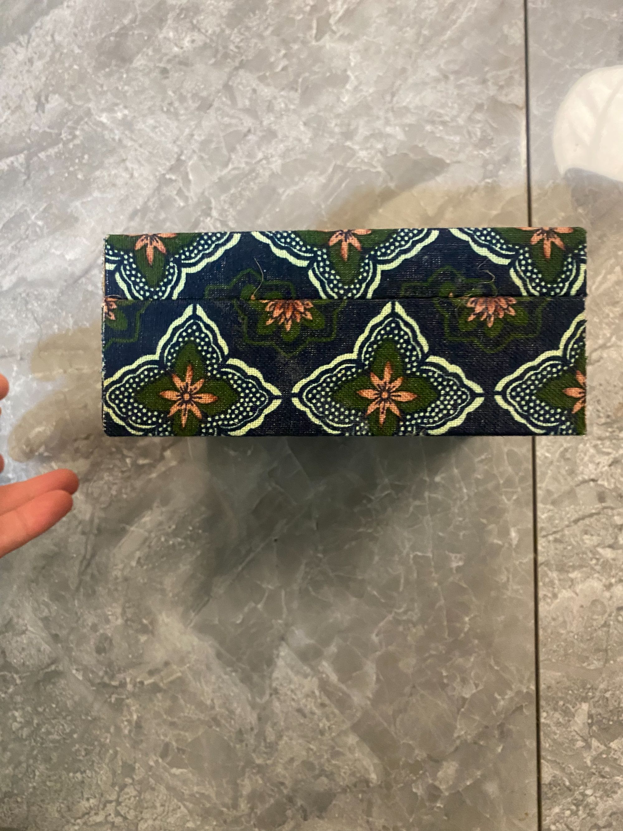 花布盒摆件一件《盛特杂货铺》