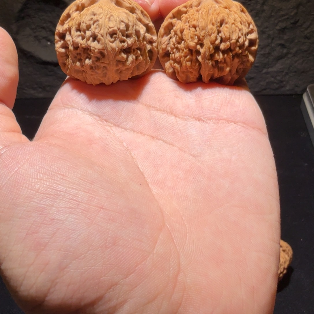 吊坠文玩核桃边37高31南疆石