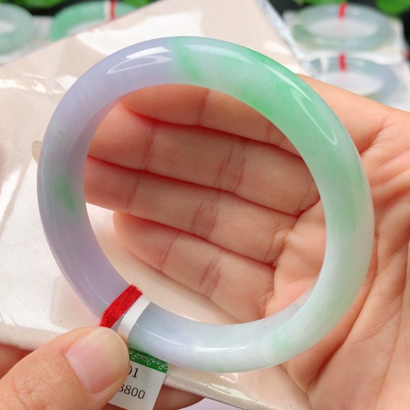 【闪购商品】翡翠手镯未镶嵌天然翡翠手镯